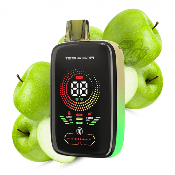 TESLA BAR XT25000 - SOUR APPLE
