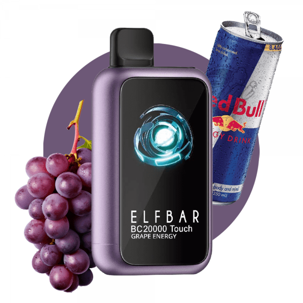 ELF BAR BC20000 TOUCH - GRAPE ENERGY