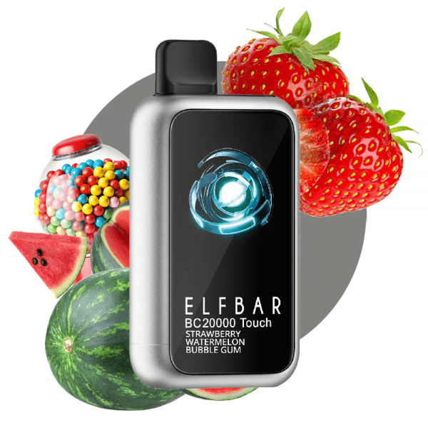 ELF BAR BC20000 TOUCH - STRAWBERRY WATERMELON BUBBLEGUM