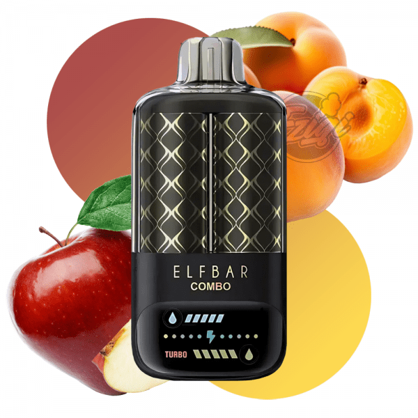 ELF BAR COMBO 25000 - APPLE & JUICY PEACH