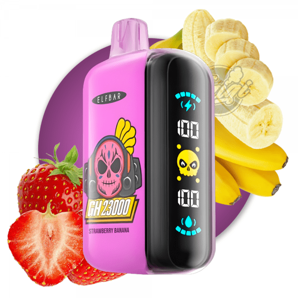 ELF BAR GH23000 - STRAWBERRY BANANA