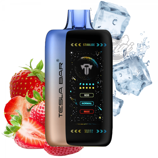 TESLA BAR XT40000 - STRAWBERRY ICE