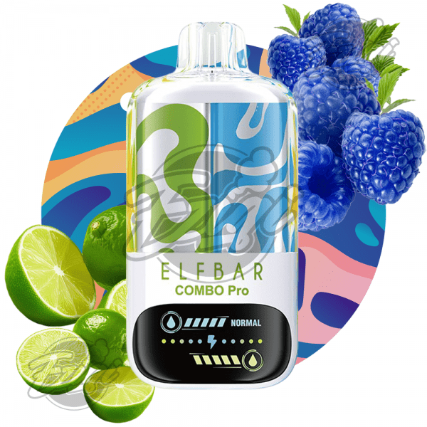 ELF BAR COMBO PRO - LIME & BLUE RAZZ