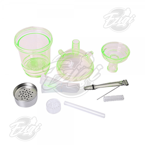 VIZIPIPA KÉSZLET - JNR MEGA SHISHA HOOKAH ZÖLD - Image 2