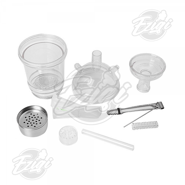 VIZIPIPA KÉSZLET - JNR MEGA SHISHA HOOKAH FEHÉR - Image 2